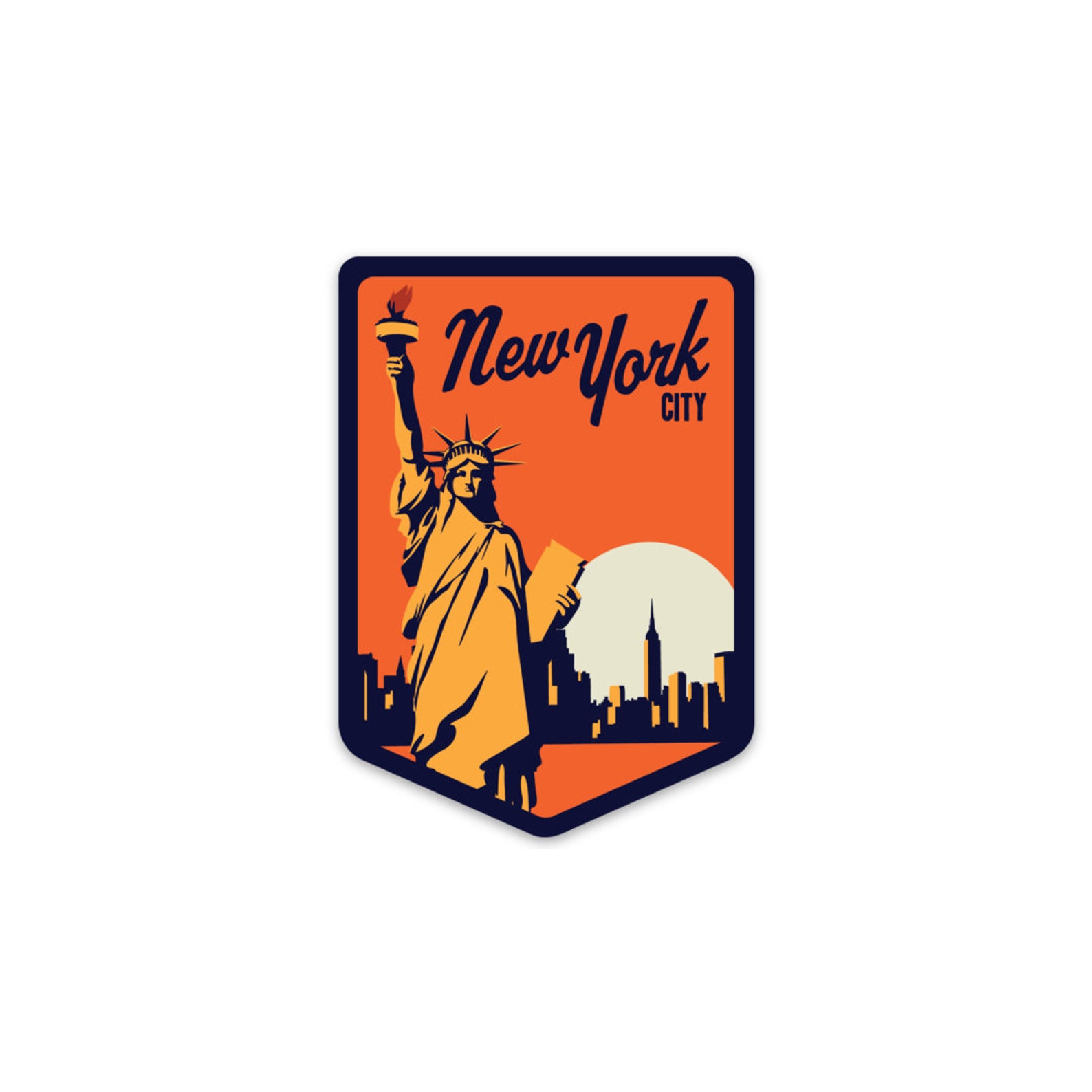 nyc travel sticker