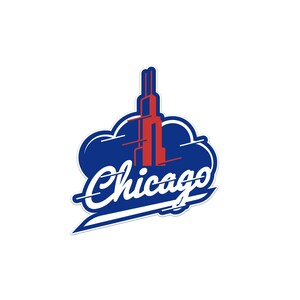 Chicago Illinois Sticker: Waterproof Vinyl Decal for Laptop, Water Bottle
