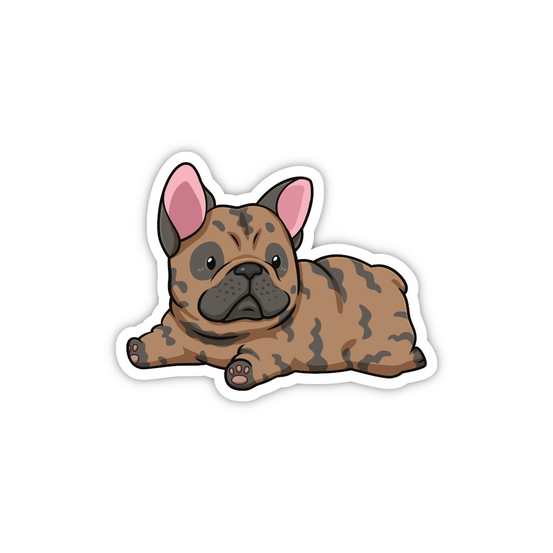 French Bulldog Sticker Cute Cartoon Dog Sticker Gifts for - Etsy French Bulldog Sticker Cute Cartoon Dog Sticker Gifts for - Etsy