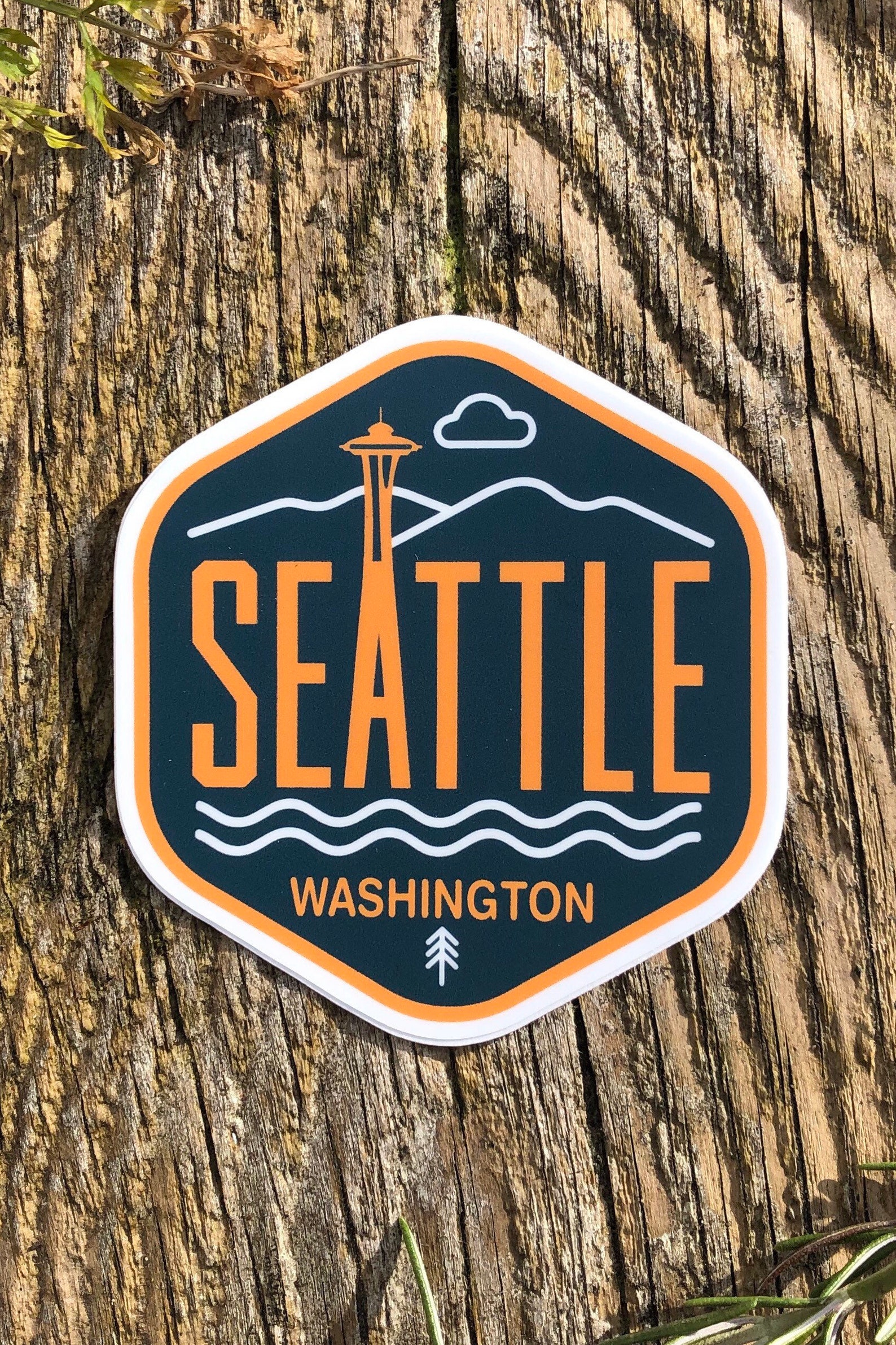 Seattle Washington Sticker | City Stickers | Waterproof, Vinyl and ...