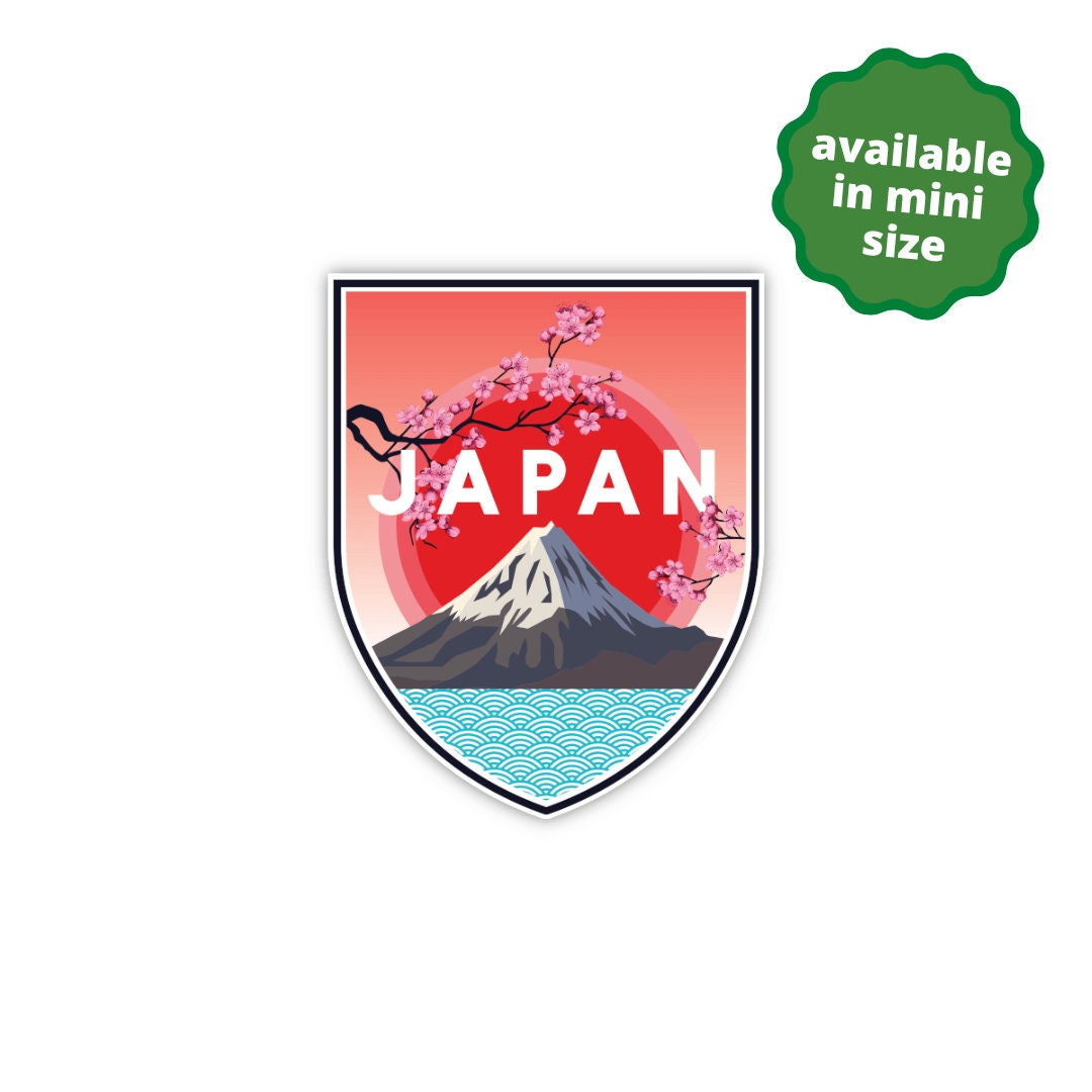 Japan Sticker | City & Travel Stickers | Waterproof, Vinyl and ...