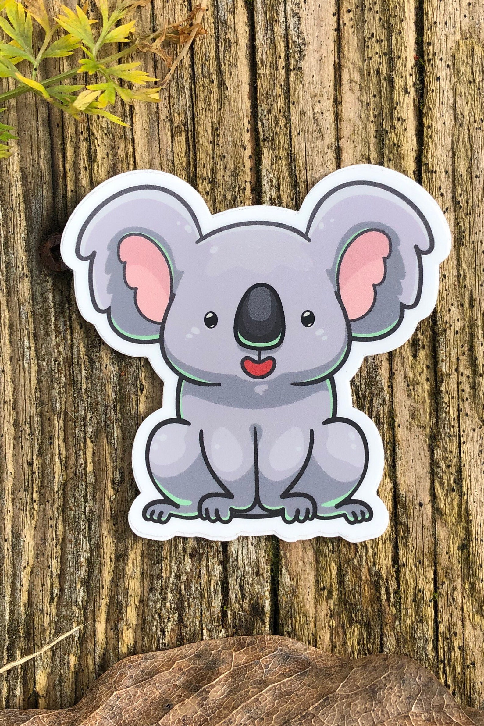 Koala Sticker Animal Stickers Waterproof Vinyl and Etsy