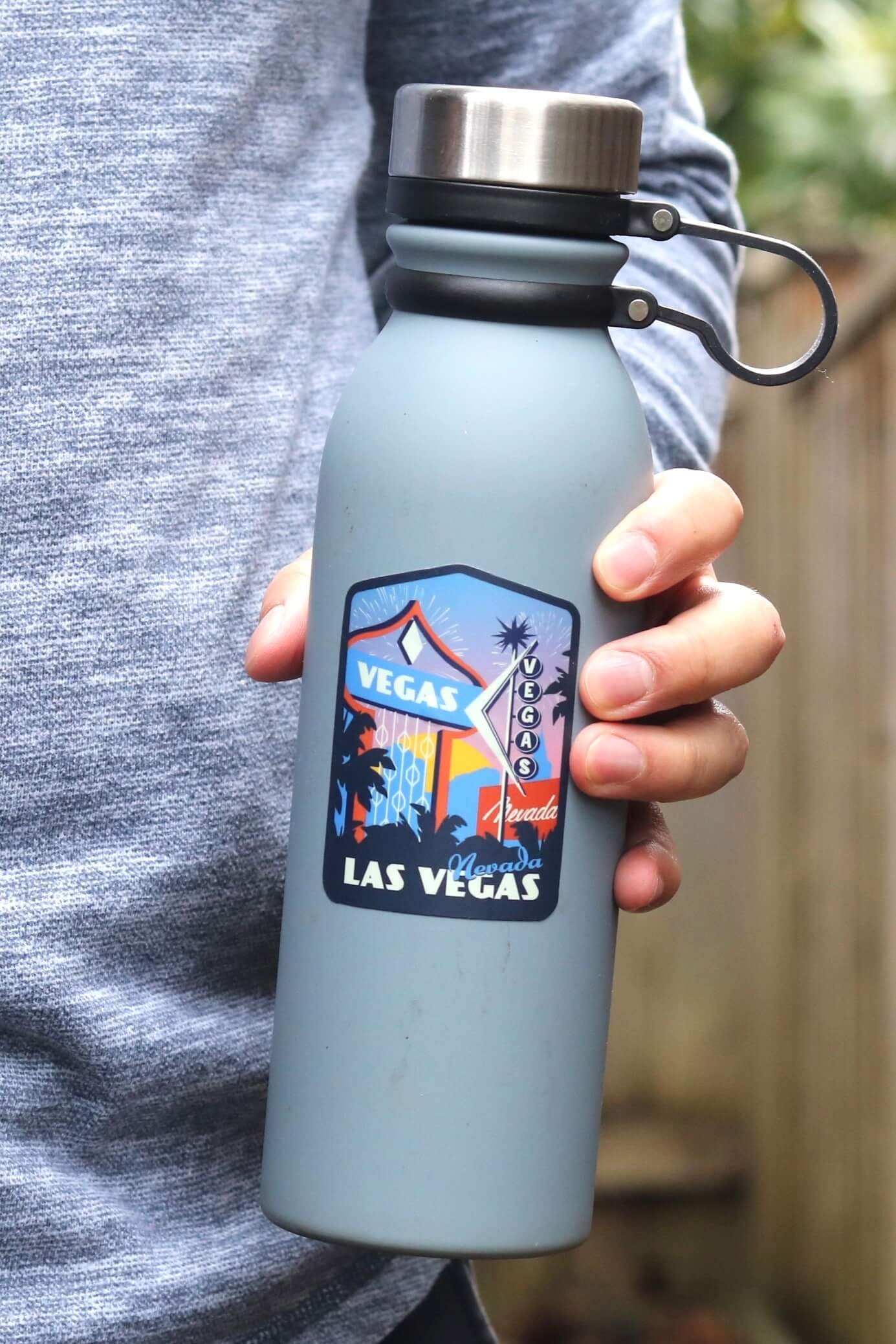 Las Vegas Nevada Sticker | City & Travel Stickers | Waterproof, Vinyl ...