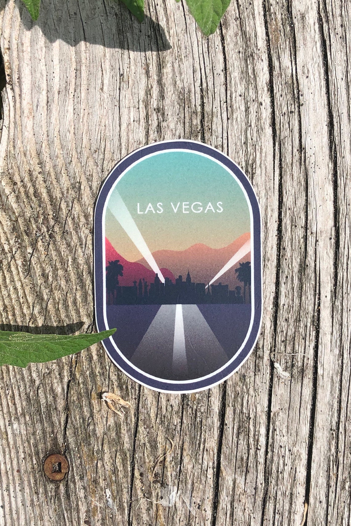 Las Vegas Nevada Sticker, Travel Laptop Sticker, Waterproof Water ...