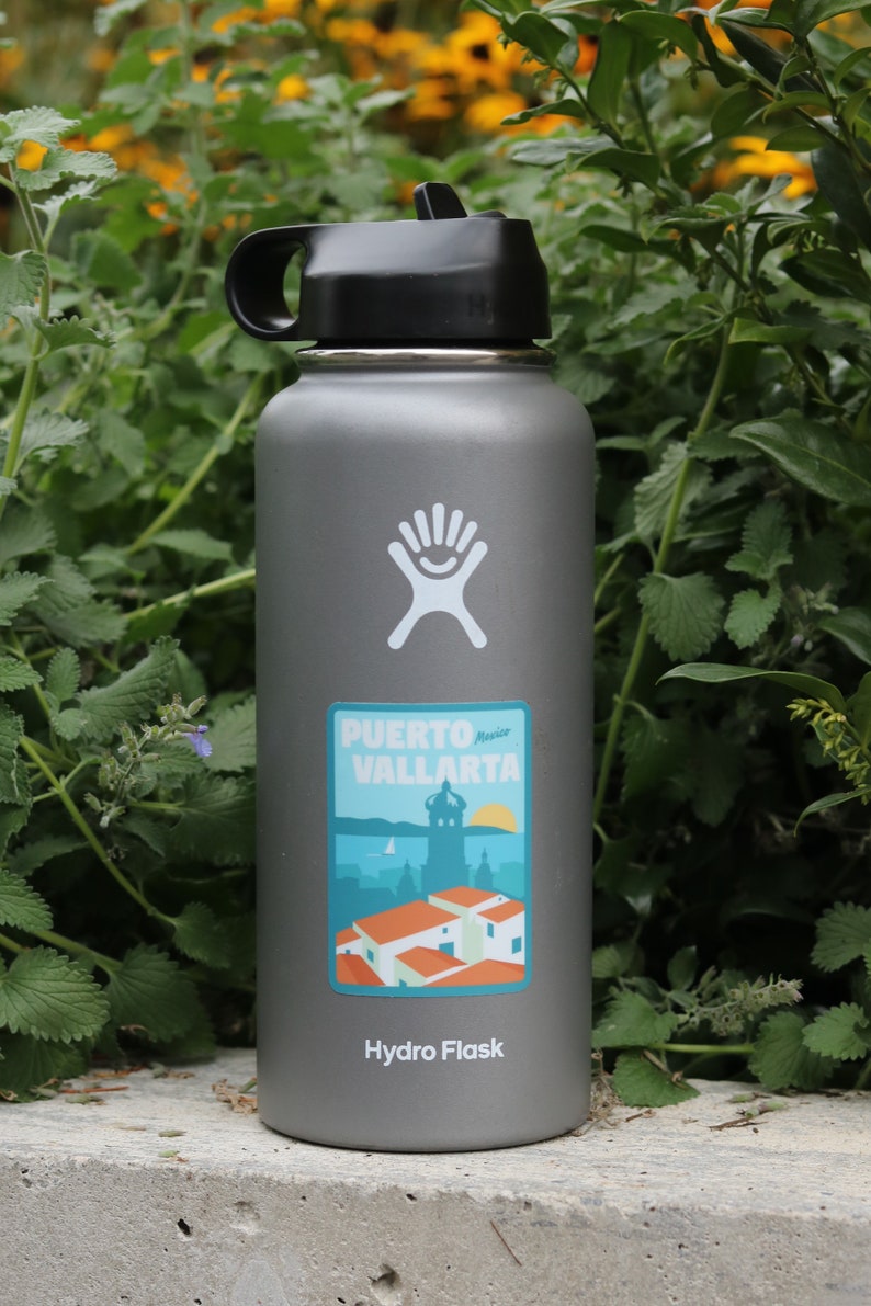 Puerto Vallarta Mexico Sticker | City & Travel Stickers | Waterproof, Vinyl and Dishwasher Safe | Laptop, Water bottle, Luggage, Tumbler image 5