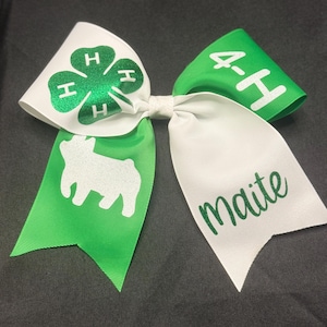 4-H Hair Bow
