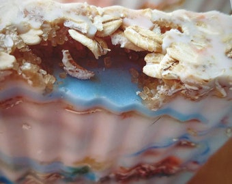 The Blissful Bay Block Bar Oatmeal Soap