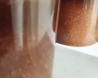 Heroine Honey All Natural Brown Sugar Scrub -Caution -Extreme Oil Blend - Skin Moisturizer - Gentle Exfoliating - Body Polish