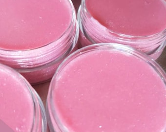 Strawberry Kiss Lip balm made with honey, beeswax