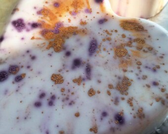 Jazzy Nights Heart or Bar Goat's Milk Soap
