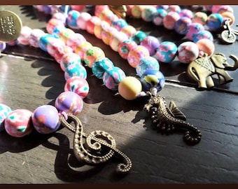 I'm So Charmed, Positive Vibes Only, Beaded Bracelets