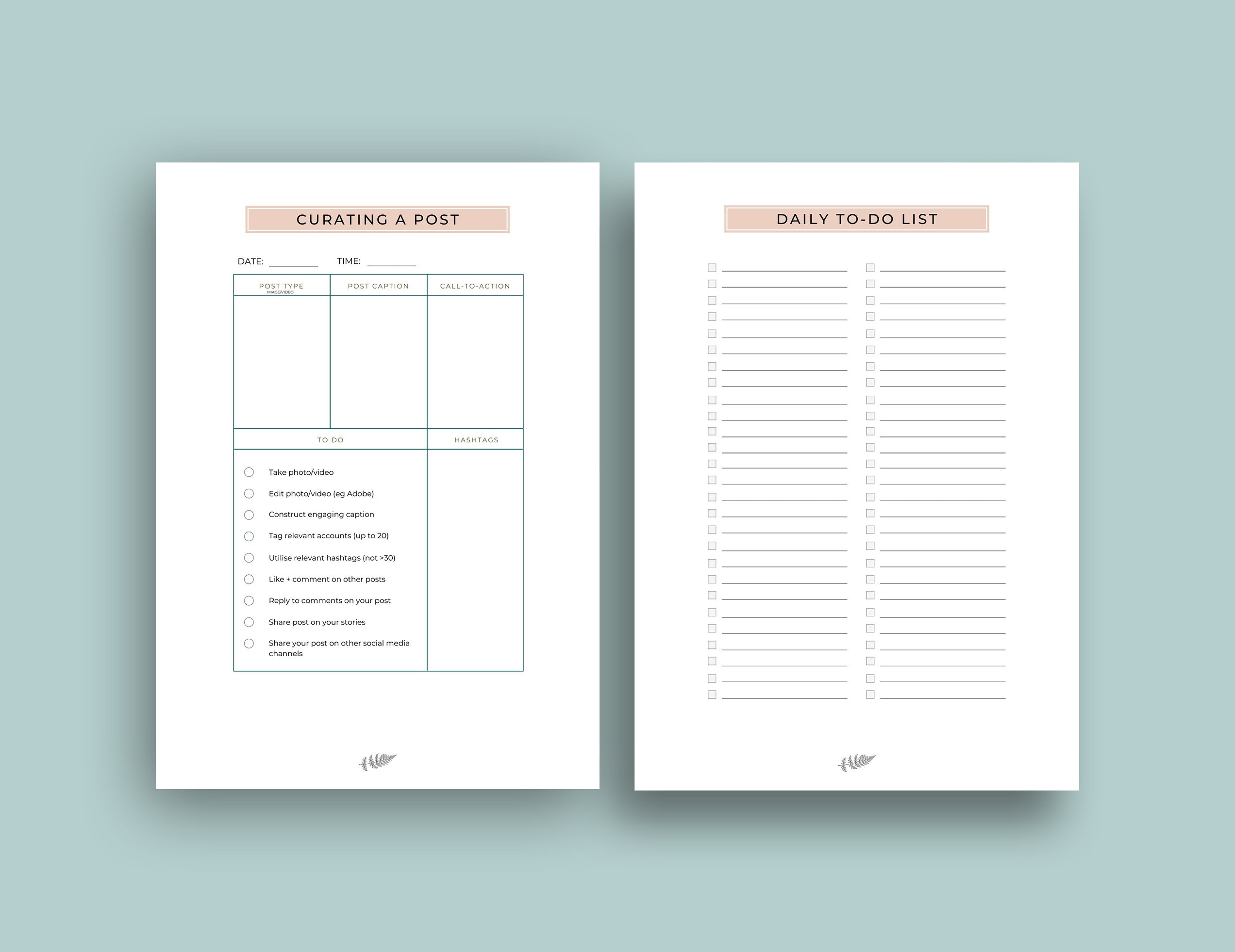 Instagram Post Planner Template Instagram Style Post Ideas Social