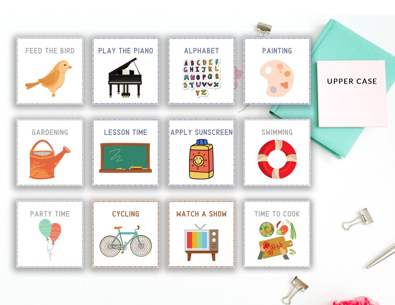 Routine Cards Toddlers | Routine Chart for Kids | Kids Routine Cards ...