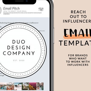 Influencer E-Mail-Vorlage erreichen | So erreichen Sie Influencer | Influencer Collaboration Email Template