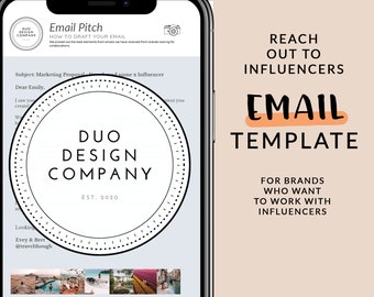 Reaching Out To Influencers Email Template | How To Reach Out To Influencers | Influencer Collaboration Email Template