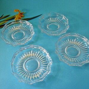 Glas dessertteller