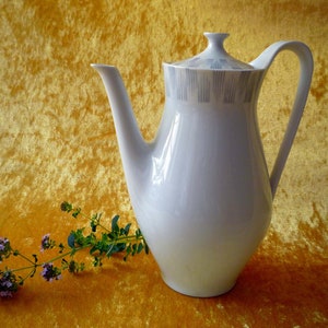 Piccola caffettiera, caffettiera moka, caffettiera espresso, caffettiera, teiera degli anni '60, Wunsiedel Bavaria - Vintage
