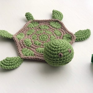 Crochet Turtle Coaster Pattern PDF Turtle Drink Coaster Crochet Pattern ...