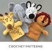 see more listings in the Crochet Hand Puppets section