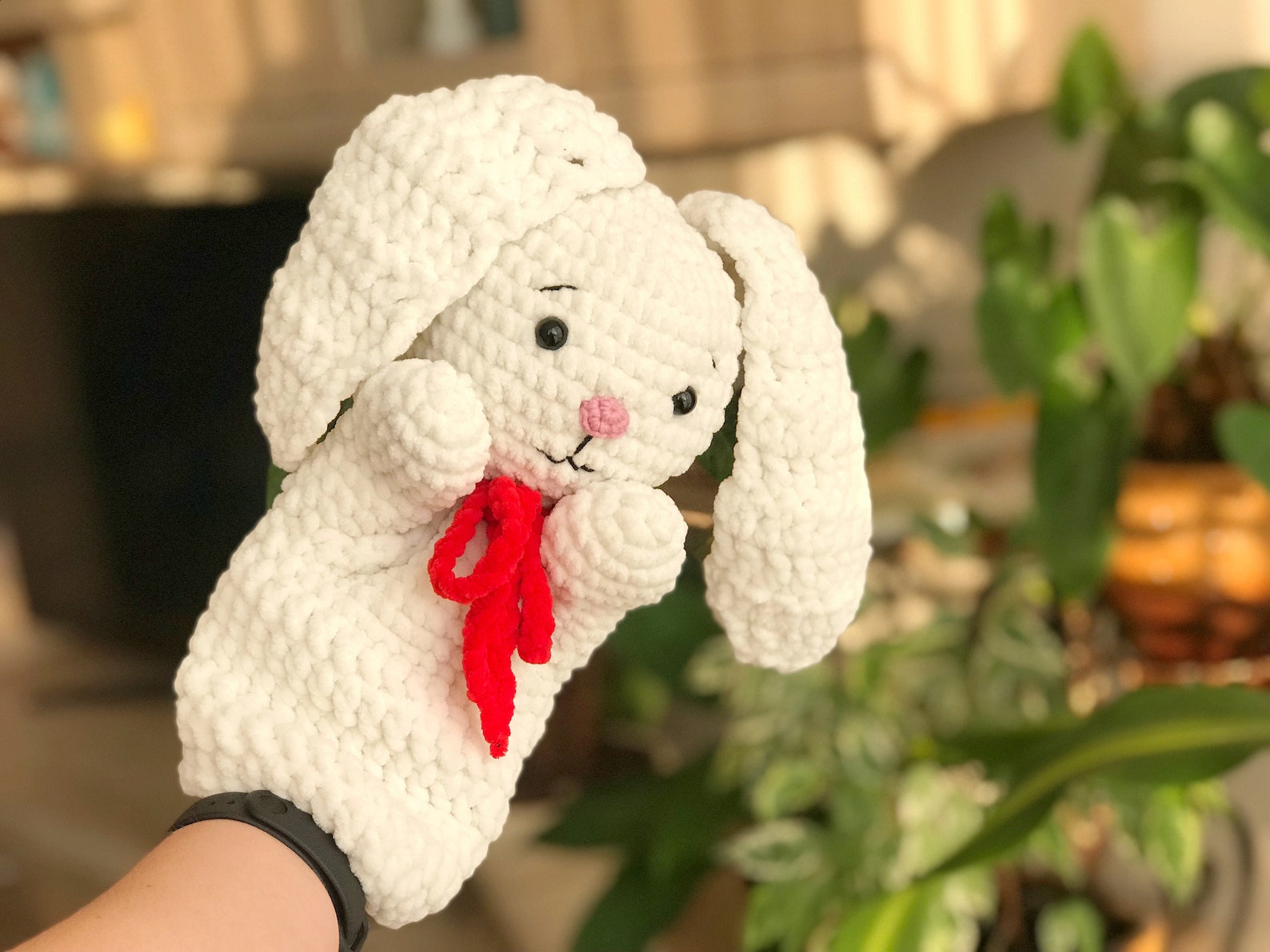 Bunny Hand Puppet Pattern PDF Crochet Hand Puppets Amigurumi Etsy