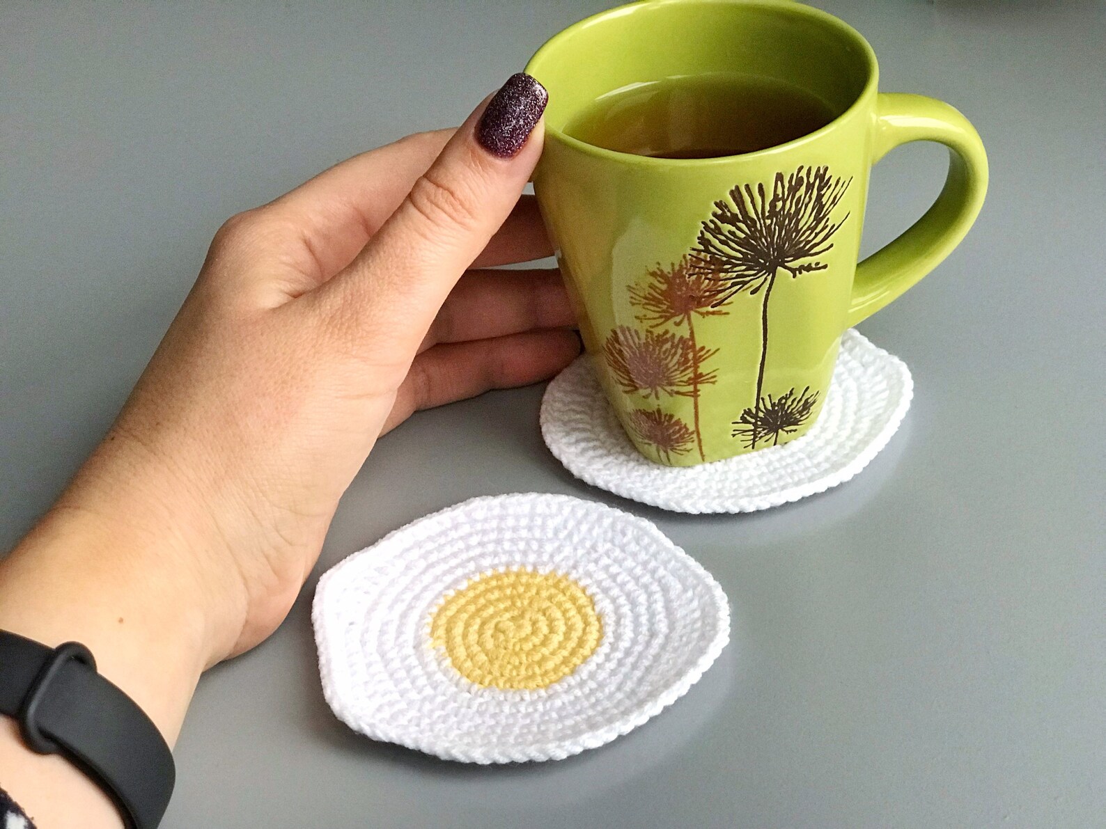 Animal Coasters Crochet Patterns Set PDF Crochet Turtle Etsy