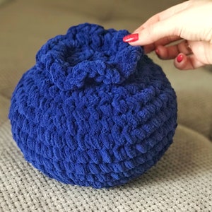 Giant Blueberry Crochet Pattern PDF Crochet Berry Pattern Easy - Etsy ...