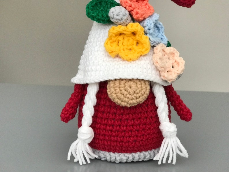 Crochet Spring Gnome Pattern PDF Crochet Gnome Pattern Etsy