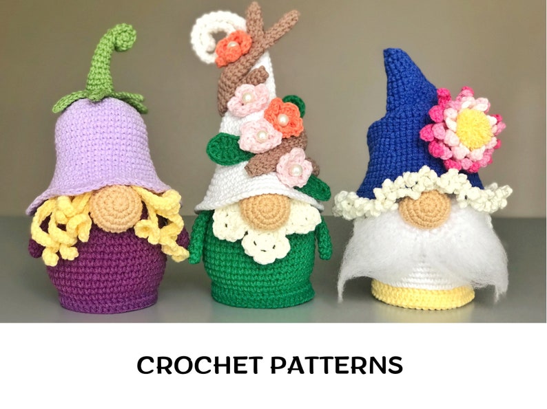 Mother's Day Crochet Patterns Bundle Crochet Flowers Etsy