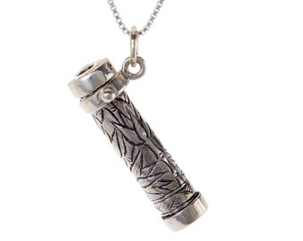 Kaleidoscope necklace sterling silver deals