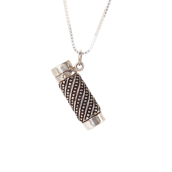 Kaleidoscope necklace sterling silver deals