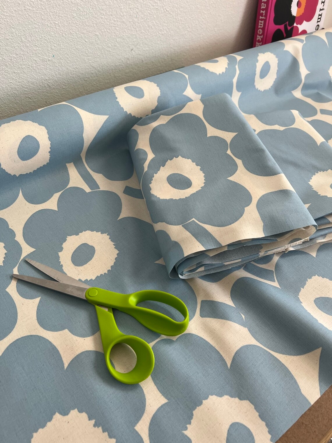 Marimekko Acrylic Coated Cotton Fabric Sold PER 18 Light Etsy