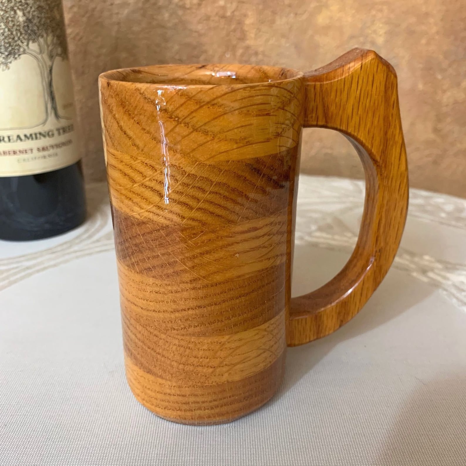 SMALL Handmade Wooden Mug Tankard for Wine or Mead OR Etsy