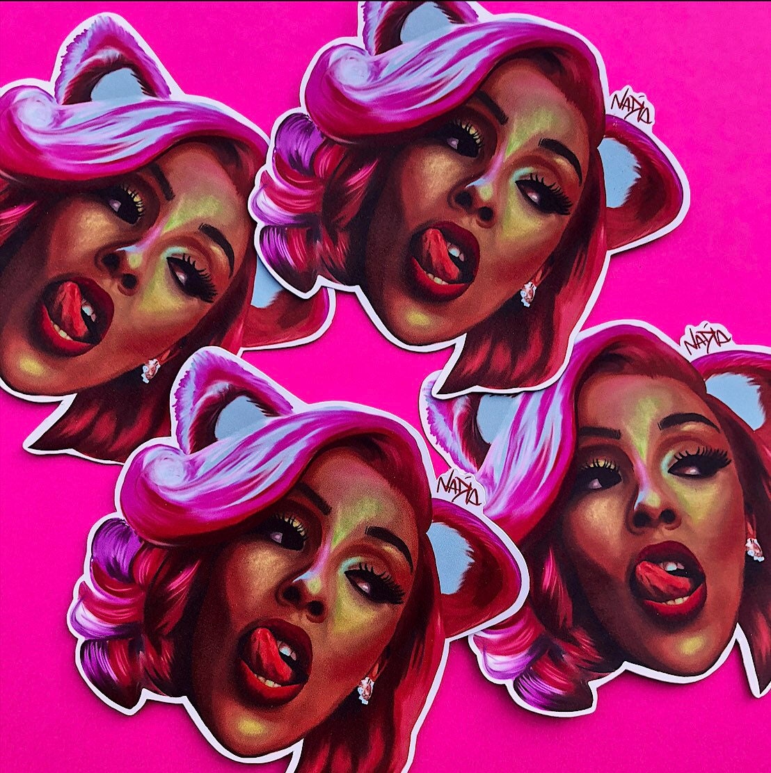 Doja cat StickerLaptop sticker Etsy