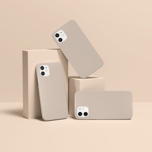 Beige Phone Case | Terracotta Minimalist Phone Case iPhone 16 16e 15 14 13 12 Pro Max Samsung Galaxy S25 S24 S23 S22 S21 fe ultra pixel 9 8