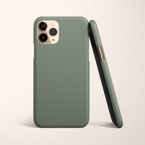 Sage Green Minimalist Aesthetic Tough Phone Case Samsung Galaxy S25 S24 S23 S22 fe Plus Ultra iPhone 16 16e 15 14 13 12 11 Pro Pixel 9 8 7 6