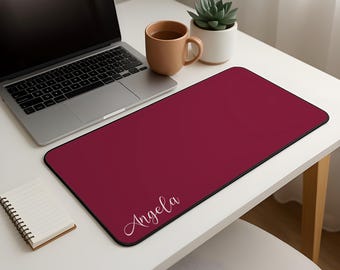 Custom Personalized Desk Mat | Aesthetic Gaming Desk Mat | Kawaii Cute Unique Desk Mat | Large XXL Desk Pad | Computer Desktop Keyboard Mat