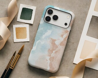 Etui na telefon Boho Ocean Beach Designer Nature Samsung Galaxy S26 S25 S24 S23 fe Plus Ultra iPhone 17 17e 16 16e 15 14 13 12 Pro Pixel 10 9a