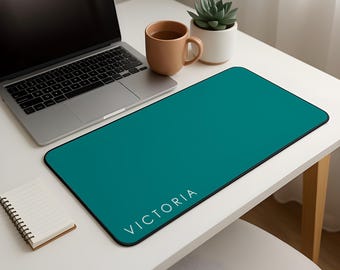 Custom Personalized Desk Mat | Aesthetic Gaming Desk Mat | Kawaii Cute Unique Desk Mat | Large XXL Desk Pad | Computer Desktop Keyboard Mat