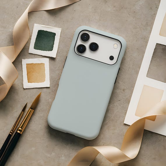 Light Gray Minimalist Aesthetic Phone Case iPhone 17 Air 17e 16 16e 15 14 13 12 Pro Max Samsung Galaxy S26 S25 S24 S23 fe ultra pixel 10