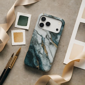Blue Marble Stone Aesthetic Cool Phone Case Google pixel 10 9 9a 8 Pro iPhone 17 17e 16 16e 15 14 13 Samsung Galaxy S26 S25 S24 Plus Ultra
