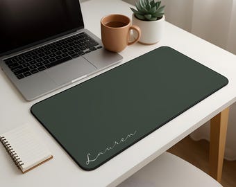 Custom Personalized Desk Mat | Aesthetic Gaming Desk Mat | Kawaii Cute Unique Desk Mat | Large XXL Desk Pad | Computer Desktop Keyboard Mat