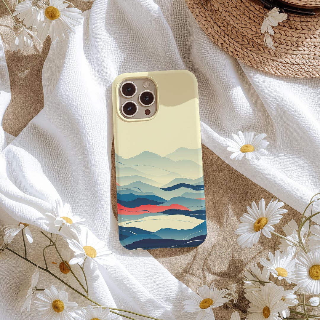 Mountain Nature Landscape Art Aesthetic Phone Case iPhone 17 Air 16 16e
