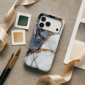 White Marble Aesthetic Luxury Cool Phone Case Google pixel 10 9 9a 8 Pro iPhone 17 17e 16 16e 15 14 13 Samsung Galaxy S26 S25 S24 Plus Ultra
