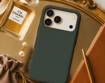 Sage Green Minimalist Aesthetic Phone Case Samsung Galaxy S26 S25 S24 S23 fe Plus Ultra iPhone 17 17e 16 16e 15 14 13 12 Pro Pixel 10 9a