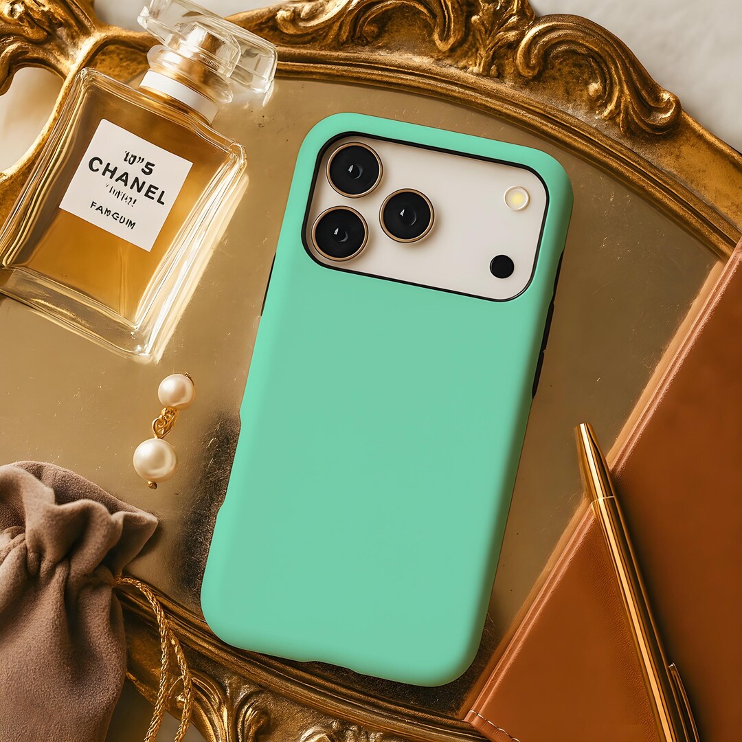 Green Aquamarine Aqua Blue Minimalist Phone Case Google Pixel 10 9 9a 8 ...