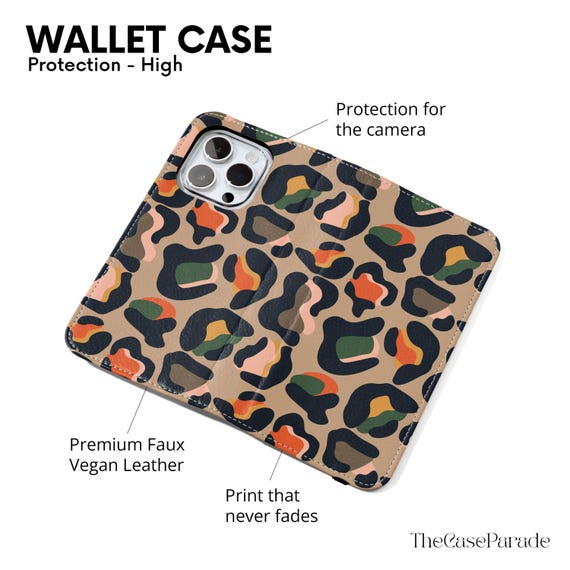 FLIP WALLET PHONE CASE FOR IPHONE 17 16 15 14 13 12 SE FUNNY ANIMALS WEIRD FOOD - View #12