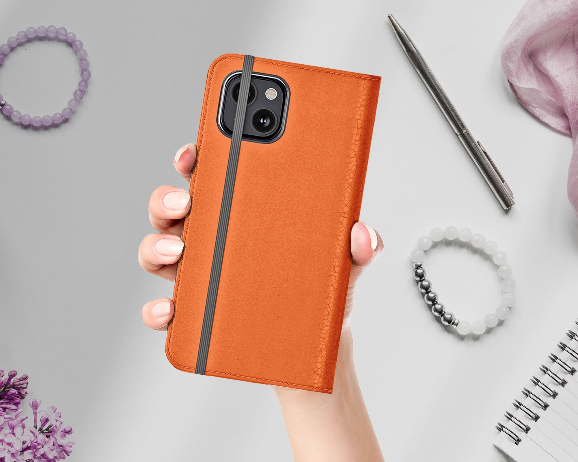 4-IN-1 Leather Phone Case, Phone Wallet with Kickstand & Loop for iPhone  Models - The SWITCH - Holtz Leather