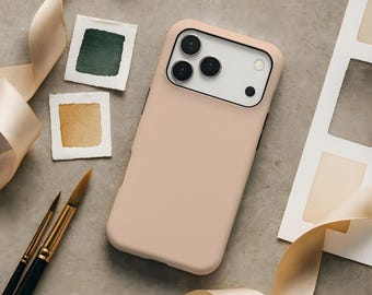 Dutch Beige Minimalist Aesthetic Phone Case Google pixel 10 9 9a 8 Pro iPhone 17 17e 16 16e 15 14 13 Samsung Galaxy S26 S25 S24 Plus Ultra