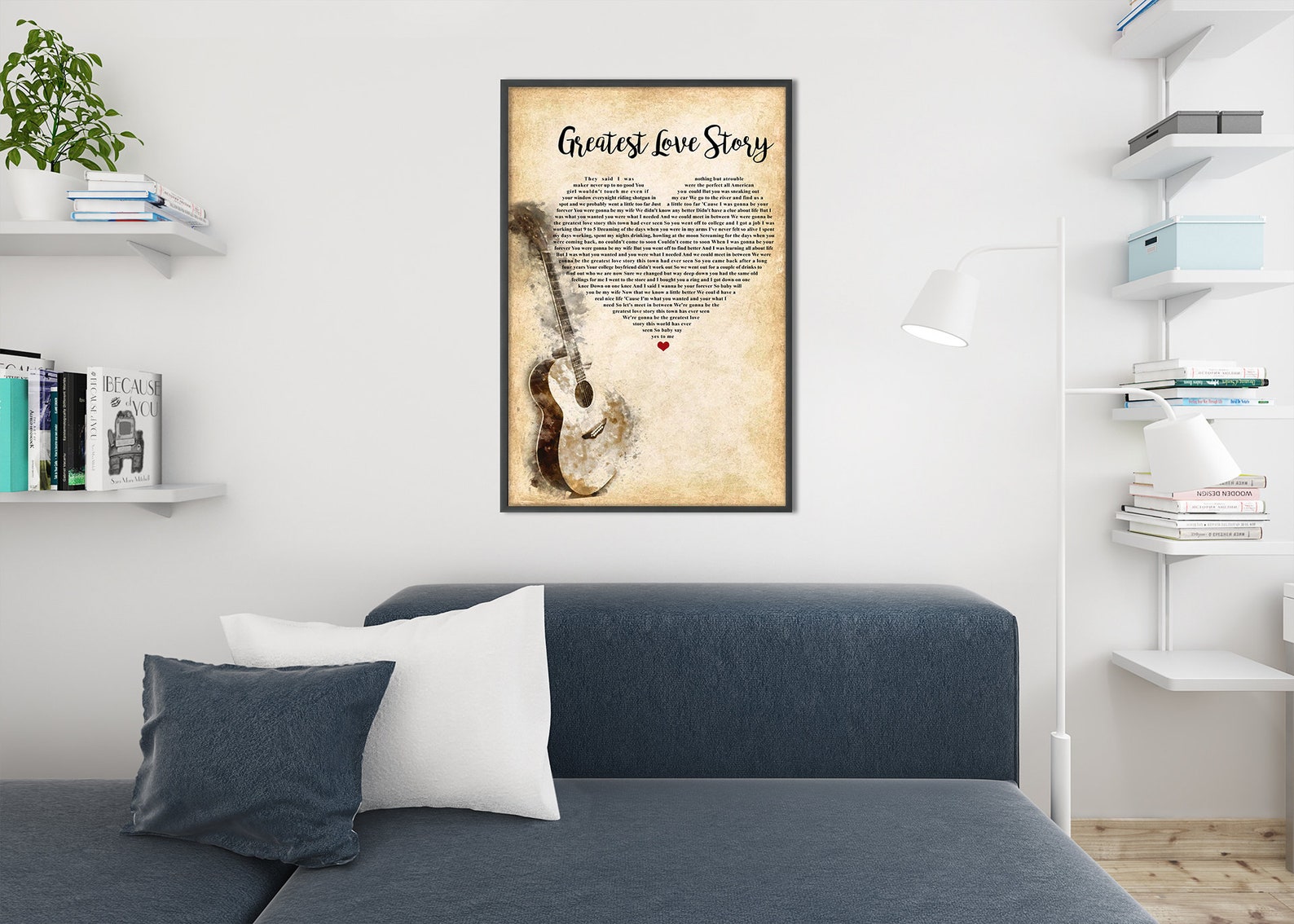 Greatest Love Story LANDO Lyrics Poster Song Lyrics Art | Etsy