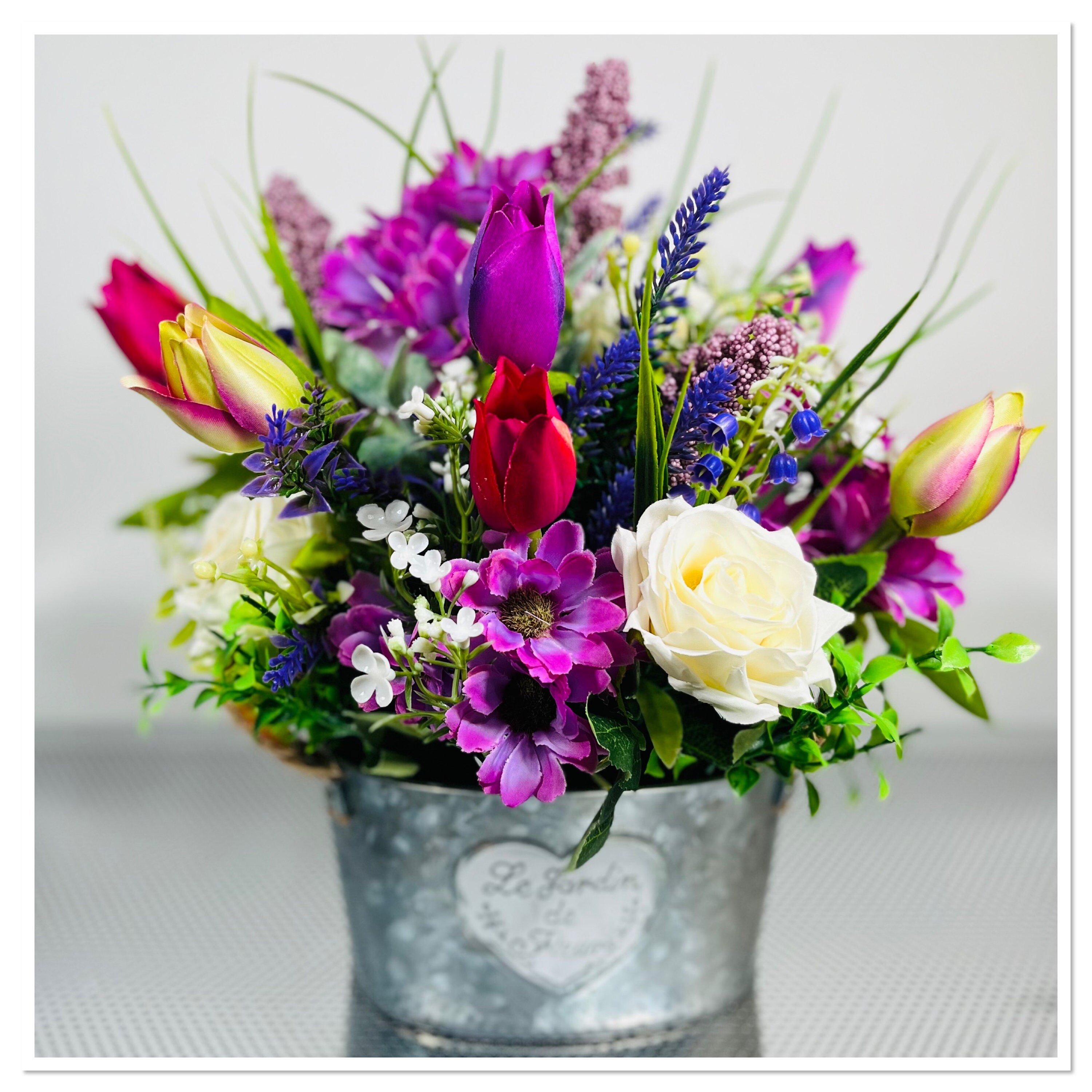 Beautiful & Bright Handmade Artificial Flower Arrangements In Etsy.de